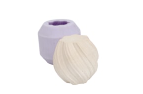 MOLDE SILICONE VELA TORCIDA D.8.5X8CM MLD261