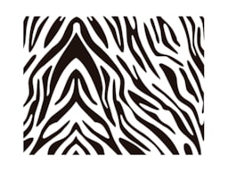 STENCIL 21X15CM ZEBRA 300021178 ACRILEX