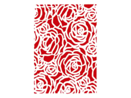 STENCIL 21X15CM FLORAL 3  300021173 ACRILEX