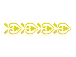 STENCIL 30X8CM BORDA 2  300031151 ACRILEX