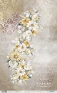 PAPEL ARROZ 54X33CM LA P.VIE EN FLEURS DAISIES I PFY-13008
