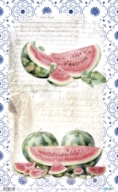 RICE PAPER 54X33CM WATERMELON II PFY-13776