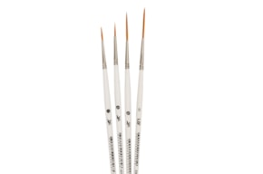 SYNTHETIC FINISHING BRUSHES WITH LONG HAIR