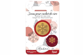 WAX SEAL CHRISTMAS SNOW FLAKE 55464