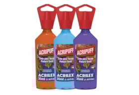 PINTURAS ACRIPUFF PARA TELA  04812 ACRILEX