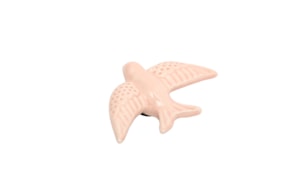 GOLONDRINA C/IMAN 8.5X6X2.5CM ROSA CLARO