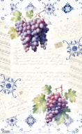 PAPEL ARROZ 54X33CM FRUIT S MARKET II  GRAPE PFY-14217