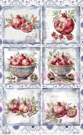 PAPEL ARROZ 54X33CM FRUIT S MARKET II  POMEGRANATE PFY-13791