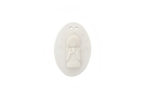PLACA C/ANJO A REZAR 5.2X1.8X7.6CM