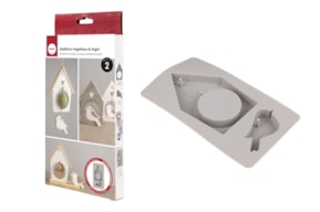 Casting mould birdhouse + bird 14.5x26x1.2cm  RAYHER