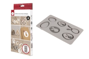 Casting mould eggs + rabbit tag 14.5x26x1.2cm  RAYHER