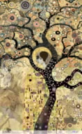 PAPEL ARROZ 54X33CM ABSTRACT ART WOMAN IN TREE  PFY-14546