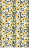 RICE PAPER 54X33CM ABSTRACT ART SUNFLOWER PFY-14551
