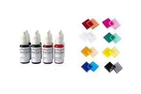 KIT 8 PIGMENTS 15ML FOR EPOXI RESIN  PAJARITA