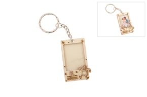 SET 12 PAI KEYCHAIN 3.9X6.1X0.3CM CHOUPO