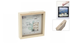 FRAME MONEYBOX 17X17X3.7CM