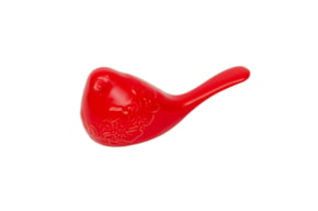 PAJARO MEDIO 15X7X7CM ROJO