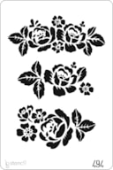 PLANTILLA 20X30CM 494 FLORES