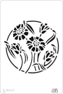 STENCIL 20X30CM 495 FLORES