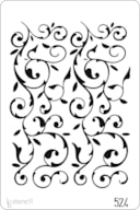STENCIL 20X30CM 524 ARABESQUES