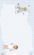PAPEL ARROZ 54X33CM SWEET BABY BOY TEDDY PFY-14727