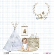 PAPEL SCRAP 30.5X31.8CM SWEET BABY BOY PFY-14445