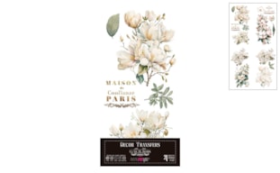 DECOR TRANSFERS 15X30CM MAGNOLIAS PFY-14764