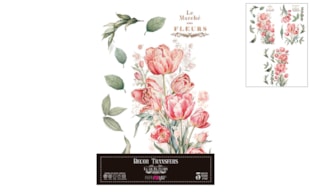 DECOR TRANSFERS 20X30CM TULIPS PFY-14812