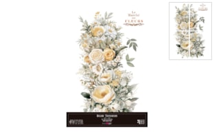 DECOR TRANSFERS 60X90CM DAISIES PFY-14825