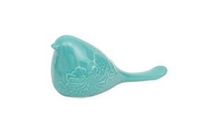 PAJARO GR. 20X8X9CM VERDE AGUA