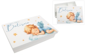 CAIXA P/ BATIZADO ANJO MENINO