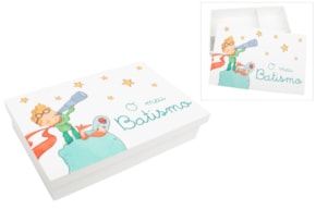 BOX F/BAPTISM PAINTED 38X25X7.5CM WHITE