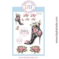 TRANSFER DTF-030G 20X28.5CM SHOES FASHION VICTIM