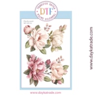 TRANSFER DTF-021G 20X28.5CM FLOWERS