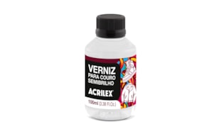 BARNIZ PARA PINTURA DE CUERO 100ML SATINADO 13011  ACRILEX