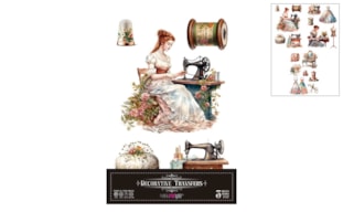 DECOR TRANSFERS 20X30CM SEWING PFY-14635