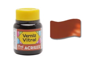 VERNIZ VITRAL 37ML MARRON 08140531 ACRILEX