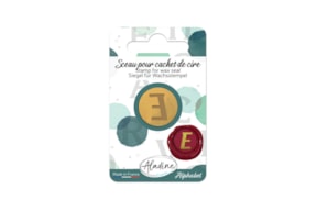 SINETE LATAO D. 1.9CM  70189 LETRA E BLISTER
