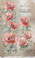 PAPEL ARROZ 54X33CM LA VIE EN FLEURS POPPY II  PFY-15078