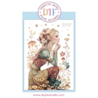 TRANSFER DTF-049G 20X28.5CM NINFA