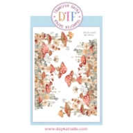 TRANSFER DTF-053P 14.28X19CM MUSHROOMS