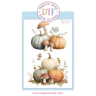 TRANSFER DTF-051G 20X28.5CM PUMPKINS