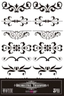 DECOR TRANSFERS 20X30CM HOJAS (ORNEMENTAL) PFY-15244
