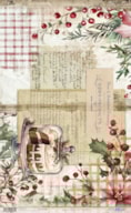 PAPEL ARROZ 54X33CM SWEET DECEMBER I  PFY-15376