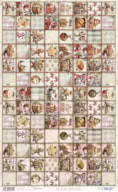 PAPEL ARROZ 54X33CM SWEET DECEMBER IV  PFY-15379