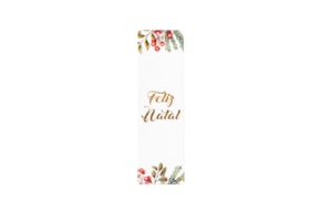 SET 4 MARCADORES LIVRO 6X20X0.3CM MDF BRANCO