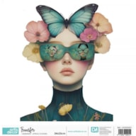 TRANSFER DTF TEXTIL 24X23CM SPRING FLOWERS ARTIS DECOR