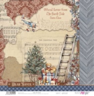 PAPEL SCRAP 30.5X31.8CM SANTA´S WORKSHOP PFY-15154