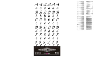 DECOR TRANSFERS 15X30CM ABECEDARIO PFY-15233