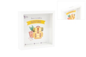 MONEY BOX 17X17X3.7CM WHITE